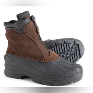 Khombu Paul Pac Boots - Waterproof, Insulated, Zip Front men’s